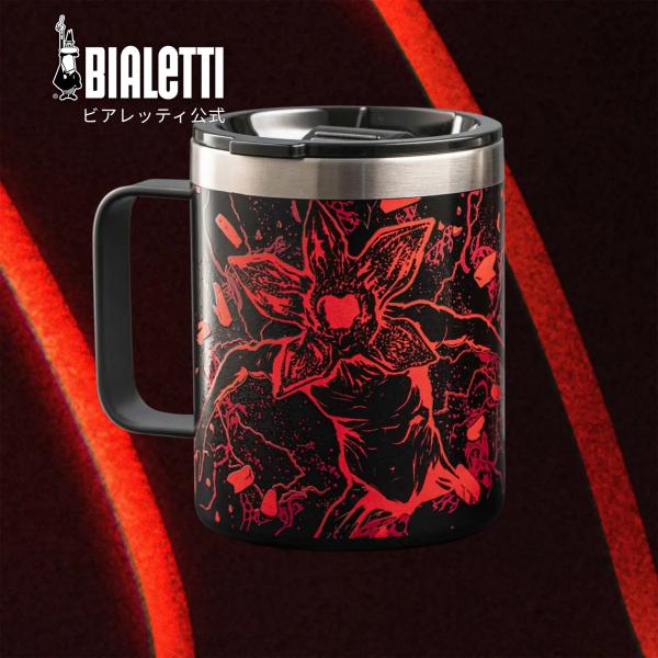 【公式】ビアレッティｘストレンジャーシングス グローインザダーク キャンプマグ 420ml ＜ステン...