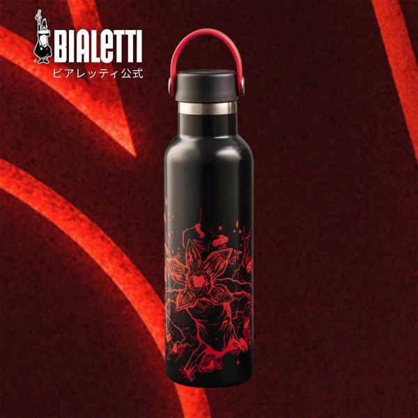 【公式】ビアレッティｘストレンジャーシングス グローインザダーク サーモボトル 600ml ＜ステン...