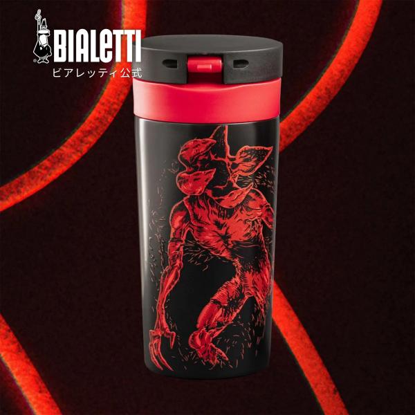 【公式】ビアレッティｘストレンジャーシングス グローインザダーク トラベルマグ 380ml ＜ステン...