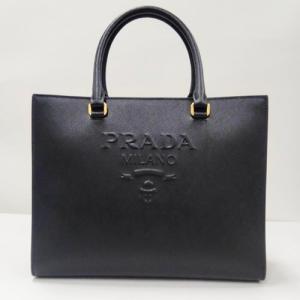 【18-19 ボーナス+】プラダ Medium Saffiano leather bag ミディアム レザー ハンドバッグ レディース ブラック1BA337NZV PRADA｜bianca-rose