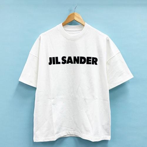 ジルサンダー 半袖 Tシャツ ロゴ T-シャツ メンズ ホワイト J21GC0001J45148 J...