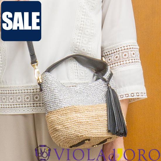 SALE セール 30％OFF ヴィオラドーロ バッグ かごバッグ VIOLAd'ORO MIRO ...