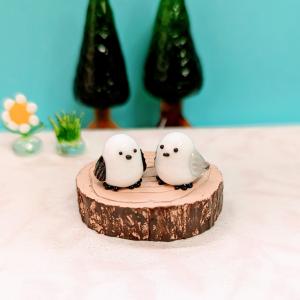 ガラス細工 どんぐりの木(L) ミニチュア 雑貨 置物 小物 秋 ガラス細工 どんぐりの木(L) ミニチュア 雑貨 置物 小物 秋