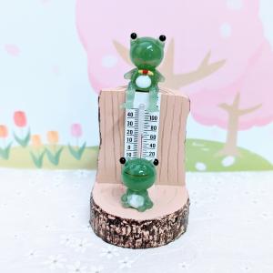 ガラス細工 茶トラネコ 横向き ミニチュア 置物 雑貨 猫 小物