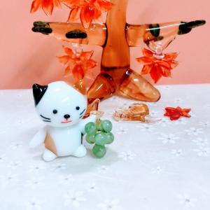 ガラス細工 シャインマスカット(ミニ) ミニチ...の詳細画像3