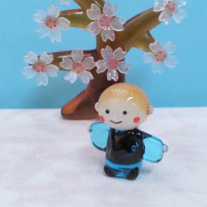 蓮の葉　ガラス細工　ミニチュア ガラス細工 ハスの葉（ミニ）ミニチュア 雑貨 置物 小物 蓮