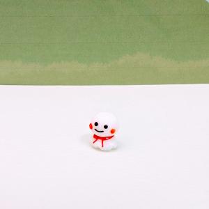 ガラス細工 てるてる坊主(ミニ)ミニチュア 雑...の詳細画像1