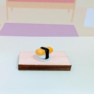 ガラス細工 お寿司たまご(S) ミニチュア 雑...の詳細画像1