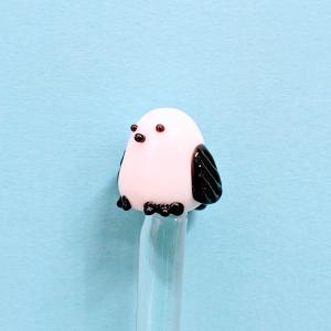 ガラス細工 マドラー ネコ 茶トラ ミニチュア 雑貨 動物 : きた