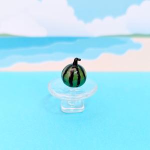 ガラス細工 ラベンダーミニステージ ミニチュア 雑貨 置物 小物 花