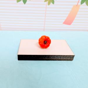 ガラス細工 ほおずき(S) オレンジ ミニチュ...の詳細画像1
