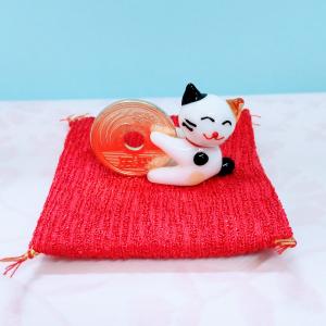 座布団(L) 赤 布製品 ディスプレイ用の詳細画像2