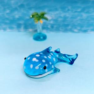 きたのガラス茶トラ　ガラス細工　ミニチュア ガラス細工 マドラー ネコ 茶トラ ミニチュア 雑貨 動物 : きた