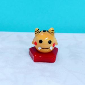 ガラス細工 五角台 ミニチュア 雑貨 置物 小...の詳細画像2