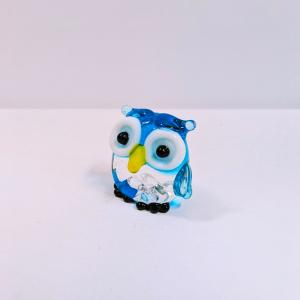 ガラス細工 ミニギフトボックス 緑/クリア ミニチュア 置物 雑貨 小物