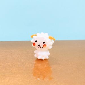 博多びーどろ　ひつじ　12支の未　羊のガラスの置物 箱付き 楽天市場】【博多びーどろ 粋工房】ガラス製 置物「ミニ干支」12個