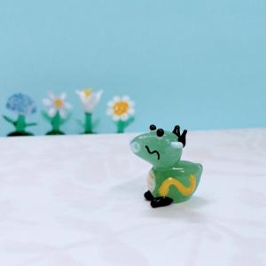 ガラス細工 タツ(S) 辰 ミニチュア 置物 ...の詳細画像1