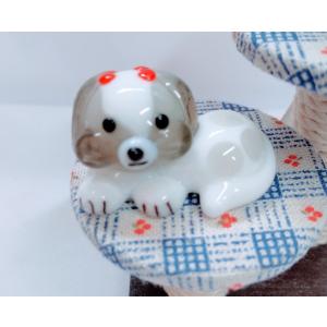 ガラス細工 トイプードル（S）ミニチュア 置物 雑貨 犬 小物 動物