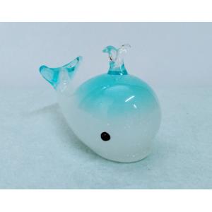 ガラス細工 クジラ 潮 ミニチュア 置物 雑貨...の詳細画像2