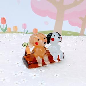 ゆりの花 ガラス細工 ミニチュア