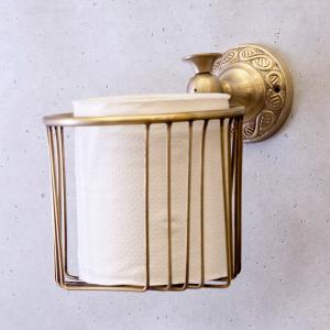 ペーパーホルダー トイレ用品 オットーネ 真鍮...の詳細画像2