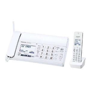 FAX　ファクス   電話機   パナソニック　Panasonic　デジタルコードレス　普通紙　子機1台付き　ホワイト   おたっくす
