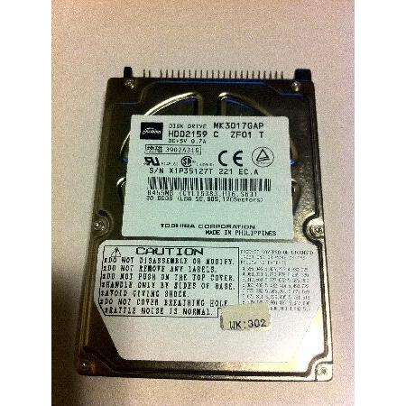 Toshiba MK6025GAS 60GB 内蔵ハードドライブ