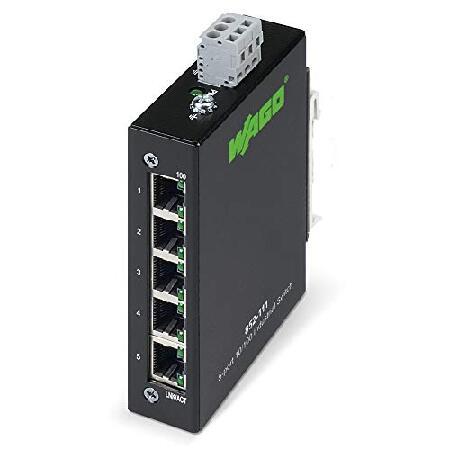 WAGO 852-111 Fast ETHERNET, DIN Rail, Industrial U...