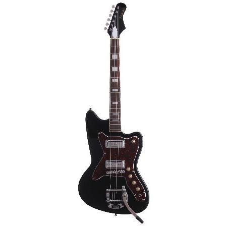 Silvertone Classic 1478 BK エレキギター, Gloss black エレキ...