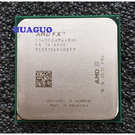 AMD fx-series fx-4300 3.8 GHz 4 MBキャッシュクアッドコアCPUプロ...