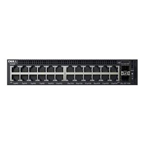 Dell Networking X1026 - Switch - L2+ - managed - 24 x 10/100/1000 + 2 x Gigabit SFP - rack-mountable｜bic-store