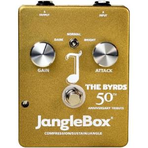 Janglebox The Byrds 50th Anniversary Gold Jangle Box Compressor Pedal｜bic-store