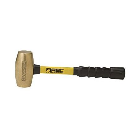 5 lb. Brass Hammer with 12&quot; Fiberglass Handle