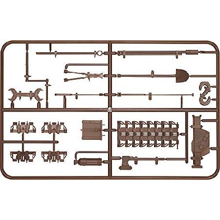 figma Vehicles IV号戦車 車外装備品セット(茶) 1/12スケール ABS製 インジ...