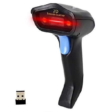 2D Wireless Barcode Scanner,Symcode 2.4G CCD Bar C...