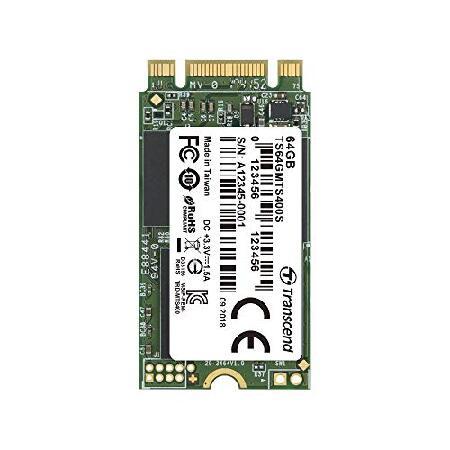 トランセンド・ジャパン 64GB M.2 2242 SSD SATA MLC
