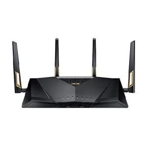 ASUS AX6000 WiFi 6 Gaming Router (RT-AX88U) - Dual Band Gigabit Wireless Router, 8 GB Ports, Gaming ＆ Streaming, AiMesh Compatible, Included Lifetime