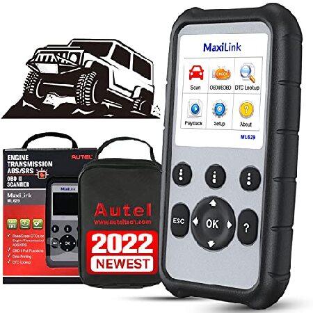 Autel ML629 OBD2診断機ABS/SRS/エンジン/トランスミッション診断 OBD2フル...