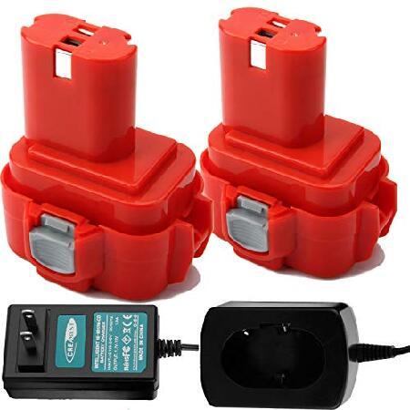 Creabest 2Pack 3.5Ah Compatible with Makita 9.6V B...