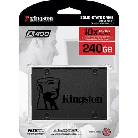 Kingston 240GB A400 SSD 2.5インチ SATA 7MM 2.5インチ SA4...