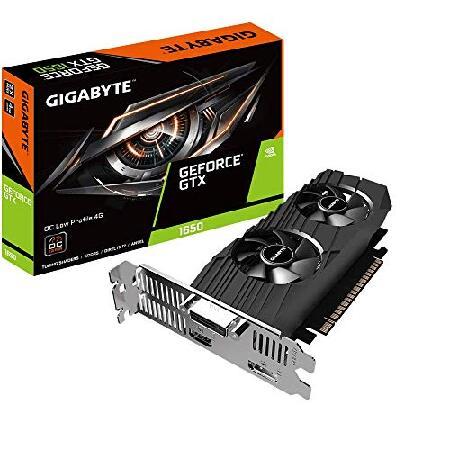 Gigabyte (ギガバイト) GeForce GTX 1650 OC ロープロファイル4G グラ...