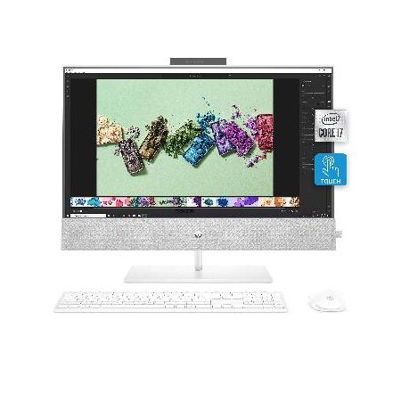HP Pavilion 27-inch All-in-One Desktop, 10th Gen I...