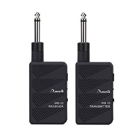 Amuzik 2.4G Rechargeable Guitar Wireless Transmitt...