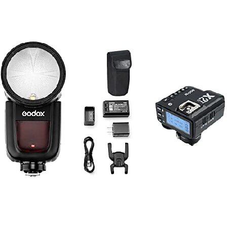 Godox V1-S Round Head Camera Flash Speedlite Flash...