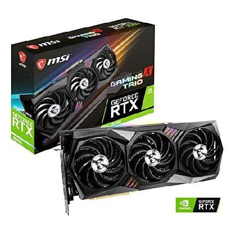 MSI GeForce RTX 3080 GAMING X TRIO 10G グラフィックスボード ...