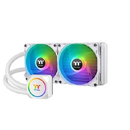 Thermaltake TH240 ARGB Sync Snow Edition 簡易水冷CPUクー...