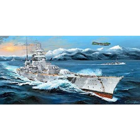 トランぺッター 1/200 ドイツ海軍 戦艦 シャルンホルスト プラモデル 03715