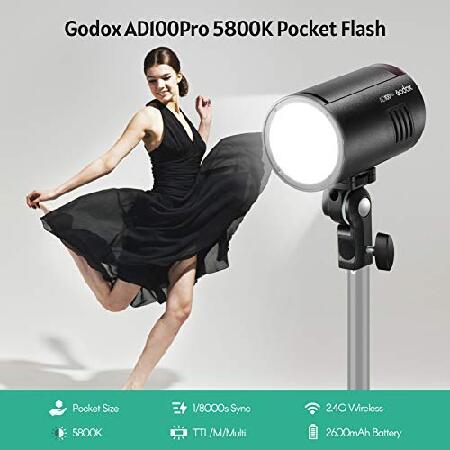 GODOX AD100Pro Studio Flash Light OLED Screen 5800...