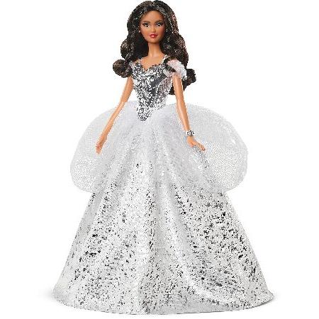 Barbie Signature 2021 Holiday Doll (12-inch, Brune...