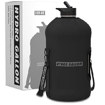 Hydro Gallon - 1 Gallon Water Bottle with Insulate...